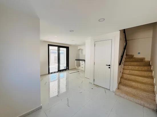 İzmir Seferihisar Tepecik Neighbourhood has a sea view 3+1 for sale Twin villa