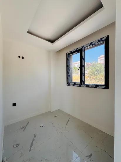 İzmir Seferihisar Tepecik Neighbourhood has a sea view 3+1 for sale Twin villa