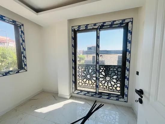 İzmir Seferihisar Tepecik Neighbourhood has a sea view 3+1 for sale Twin villa