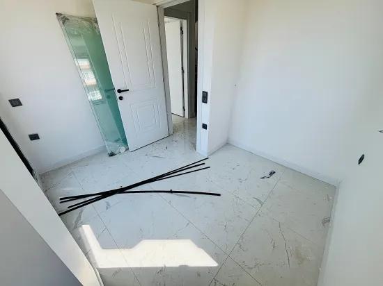 İzmir Seferihisar Tepecik Neighbourhood has a sea view 3+1 for sale Twin villa
