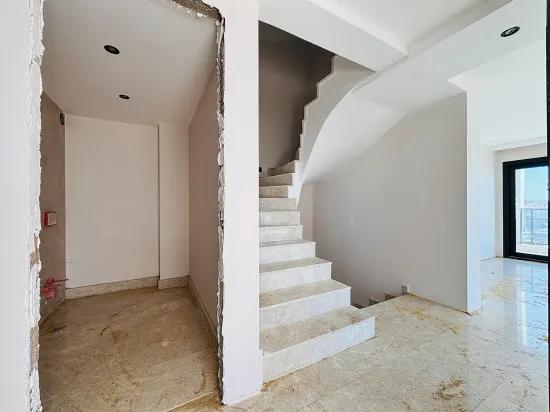 İzmir Seferihisar Sea View Pool Site Inside for sale Duplex Triplex Villa