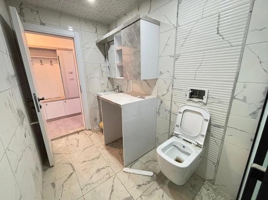 Separate Kitchen 130 M² 3+1 Apartment With Elevator For Sale In Seferihisar Ürkmez