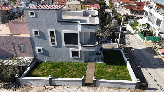 3+1 Detached Villa For Sale In İzmir Seferihisar Ürkmez, 1100 Meters From The Sea