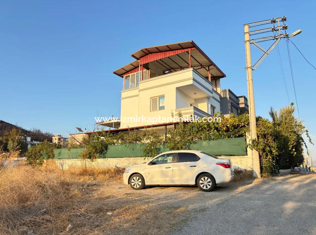 Detached Parking Lot Garden 4 1 Triplex For Sale In Doğanbey