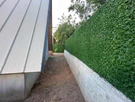 Triangular Bungolov House With Pool In 300 M2 Plot In Izmir Menderes Yeniköy