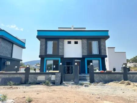 2 1 Villas For Sale With Large Garden And Underfloor Heating In Doğanbey Cumhuryet Mah