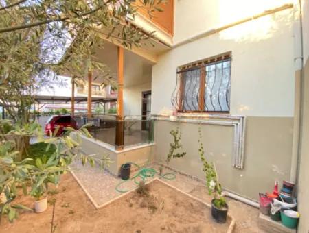2 1 Apartment For Sale In Ürkmez Center With Closed Garage And Garden