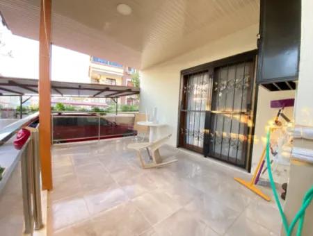 2 1 Apartment For Sale In Ürkmez Center With Closed Garage And Garden