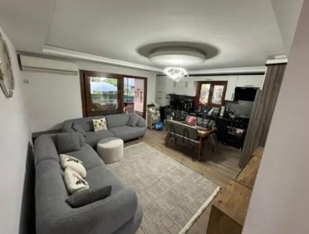 300M To The Beach With Garden In Ürkmez 2 1 Apartment For Sale