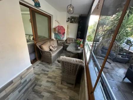 300M To The Beach With Garden In Ürkmez 2 1 Apartment For Sale