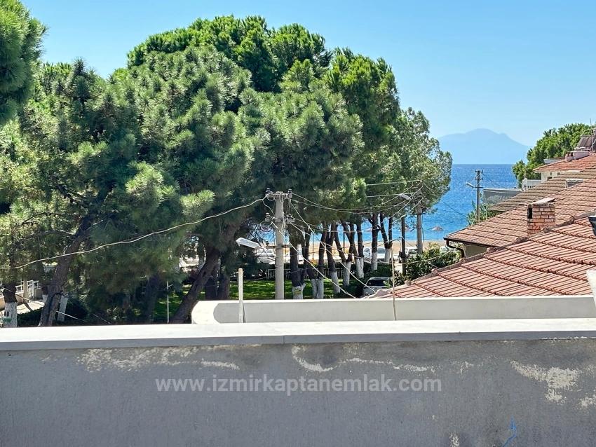 Совершенно Новый 4+1 Триплекс На Продажу В Мендерес Оздере, В 50 М От Пляжа С Большим Садом