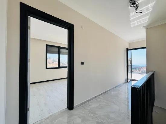İzmir Seferihisar в районе Atatürk 3+1 с видом на море продается отдельная вилла