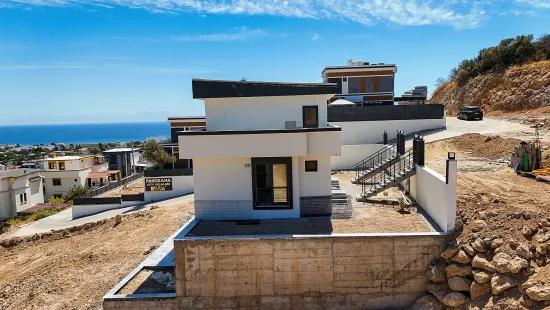 İzmir Seferihisar, Atatürk Mahallesi, 2+1 с видом на море, продается вилла