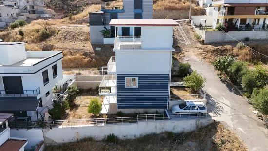 В Районе Atatürk, Seferihisar, İzmir С Видом На Море 3+2 Отдельно Стоящий Вилла На Продажу