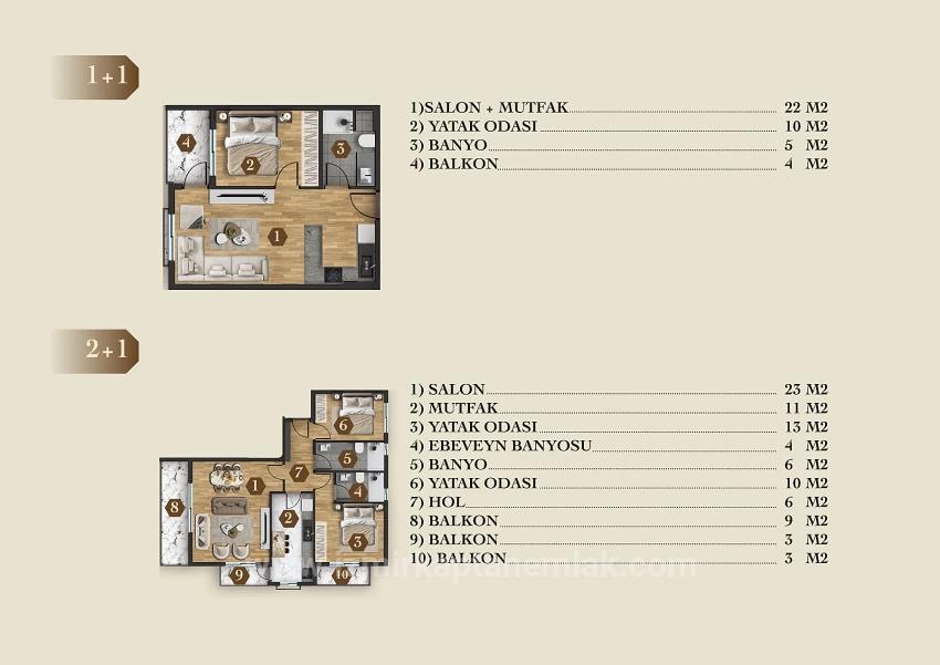  Izmir Seferihisar Çolak İbrahim Bey Mahallesi’nde 1+1 / 2+1 Temelden Daire Fırsatı