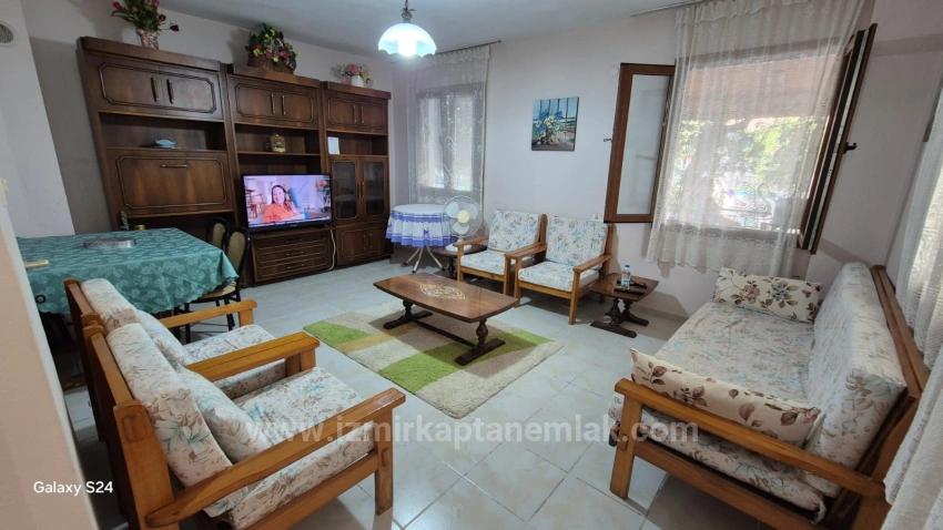 Seferihisar Doğanbey Havacılar Sahilinde Bahçeli 4+1 Kiralık Villa