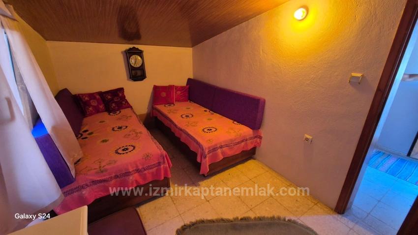 Seferihisar Doğanbey Havacılar Sahilinde Bahçeli 4+1 Kiralık Villa