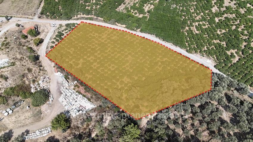 Menderes Özdere'de Plaja 100 M Köşe Parsel Tek Tapulu 9.727M² Satılık Tarla