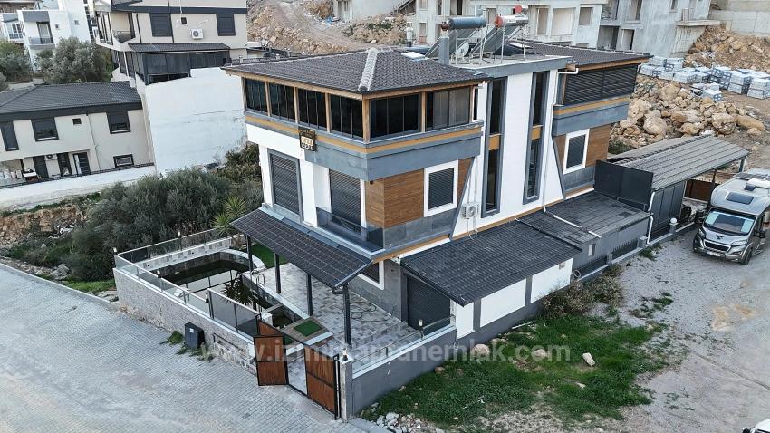 Fırsat!!! Deniz Manzaralı Eşyalı Havuzlu 4+2 Villa