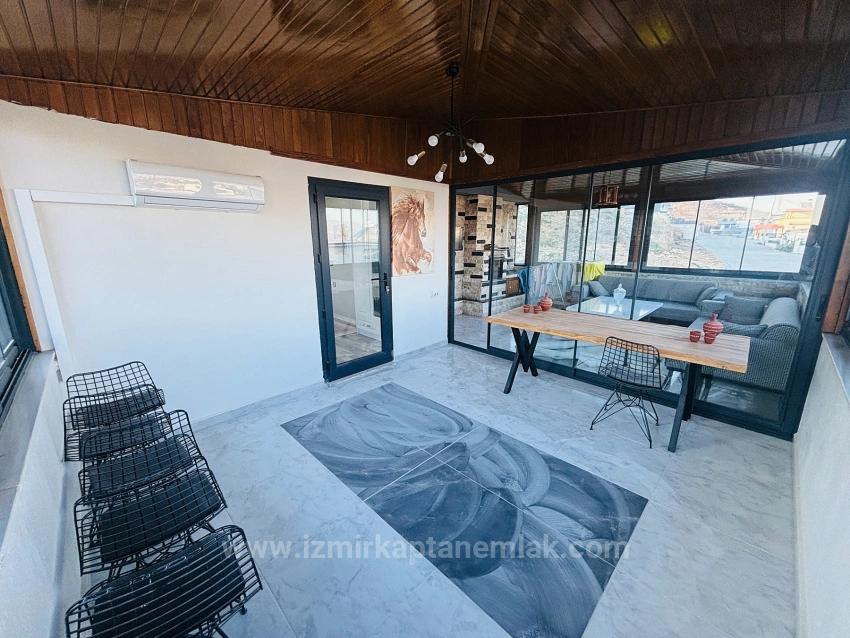 Fırsat!!! Deniz Manzaralı Eşyalı Havuzlu 4+2 Villa