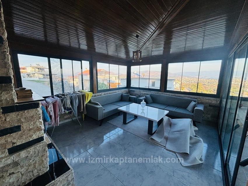 Fırsat!!! Deniz Manzaralı Eşyalı Havuzlu 4+2 Villa