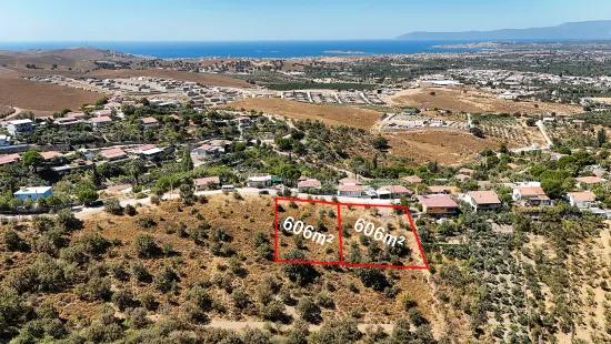 İzmir Seferihisar Tepecik Mahallesi'nde 606 m² Satılık Arsa