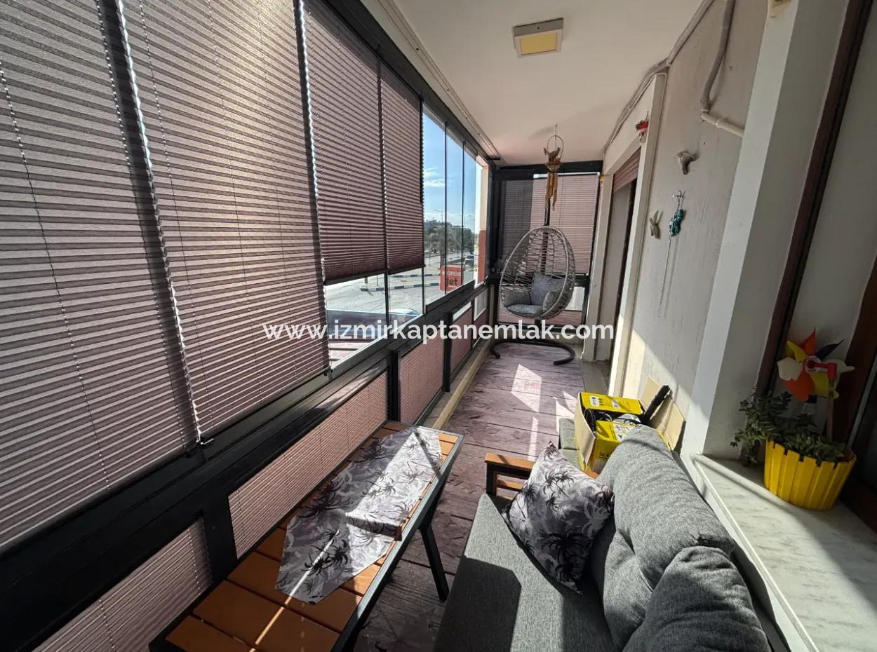 Seferihisar Mersinalanında  Deniz Manzaralı 2+1 Daire