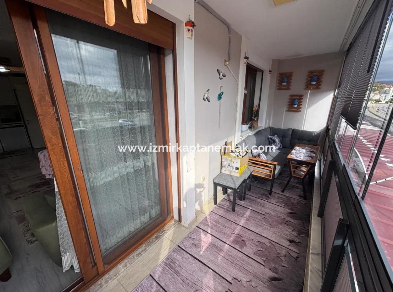 Seferihisar Mersinalanında  Deniz Manzaralı 2+1 Daire