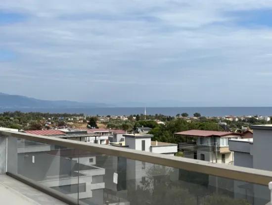 Doğanbey De Deniz Manzaralı Kat Mülkiyetli 4+1 Satılık Villa