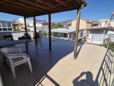 Doğanbey Havacılar Sahilin De Bahçeli 4+1 Kiralık Villa